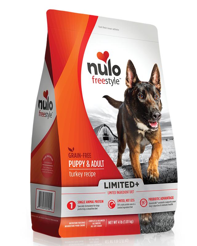 Nulo Freestyle Limited Ingredient Turkey Dry Dog Food 10lb