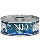 Farmina N&D Ocean Trout, Salmon & Shrimp Wet Cat Food 2.8oz