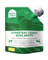 Open Farm Homestead Turkey Bone Broth for Dogs & Cats