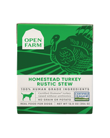 Open Farm Homestead Turkey Rustic Stew Wet Dog Food 12.5oz