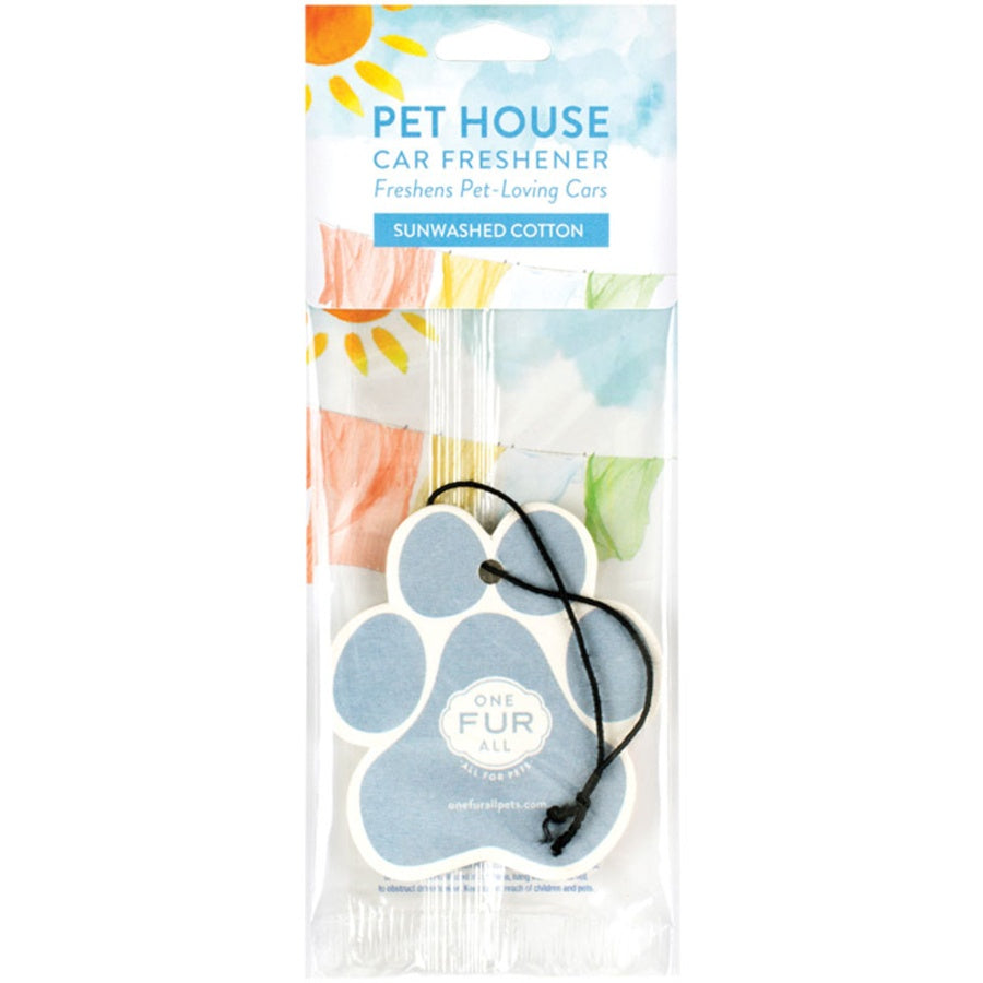 Pet House Car Air Freshener Sunwashed Cotton