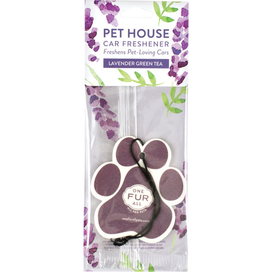 Pet House Car Air Freshener Lavender Green Tea