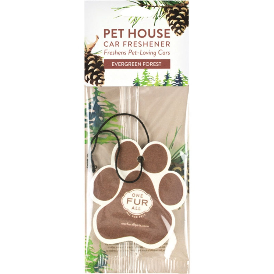 Pet House Car Air Freshener Evergreen Forest