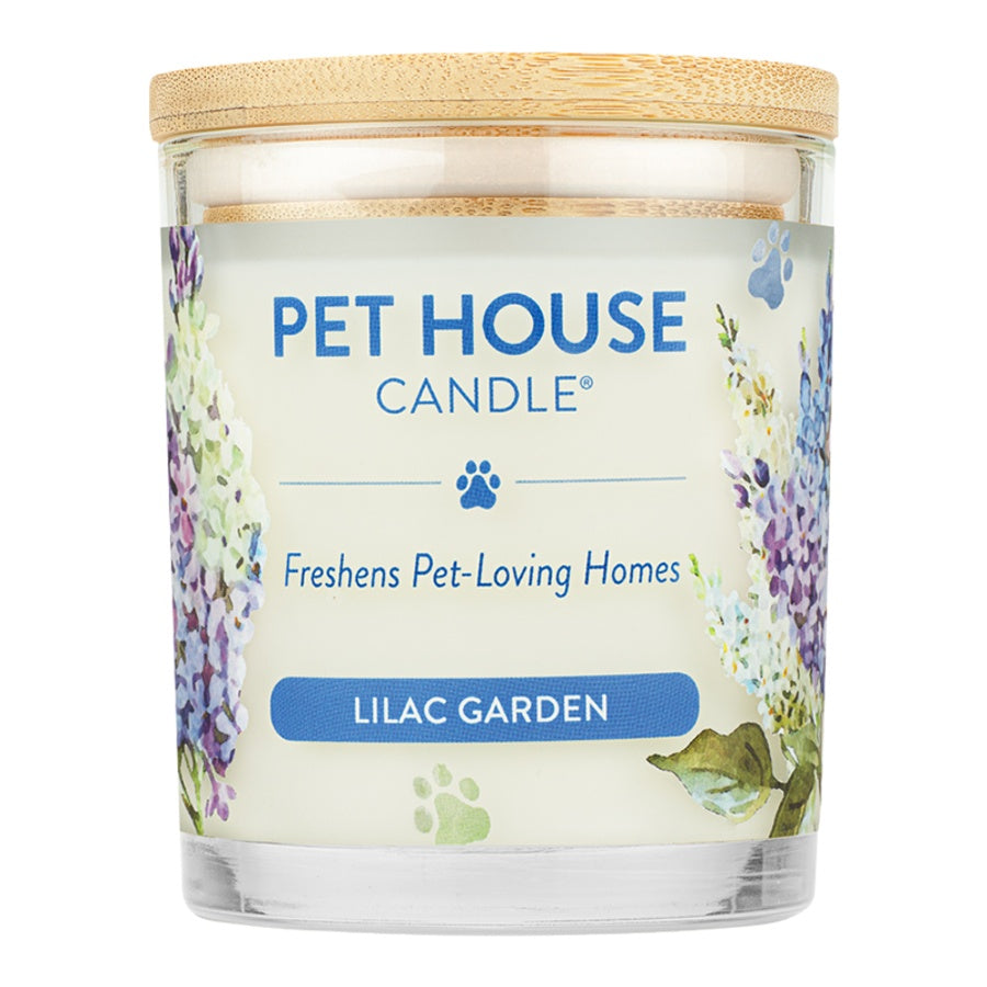 Pet House Candle Lilac Garden