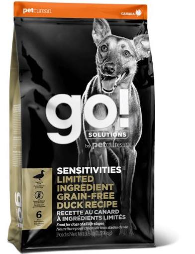 GO! Solutions Sensitivities Limited Ingredient Grain-Free Duck Dry Dog Food