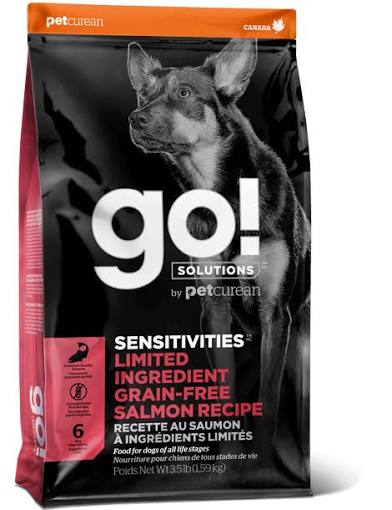 GO! Solutions Sensitivities Limited Ingredient Grain-Free Salmon Dry Dog Food