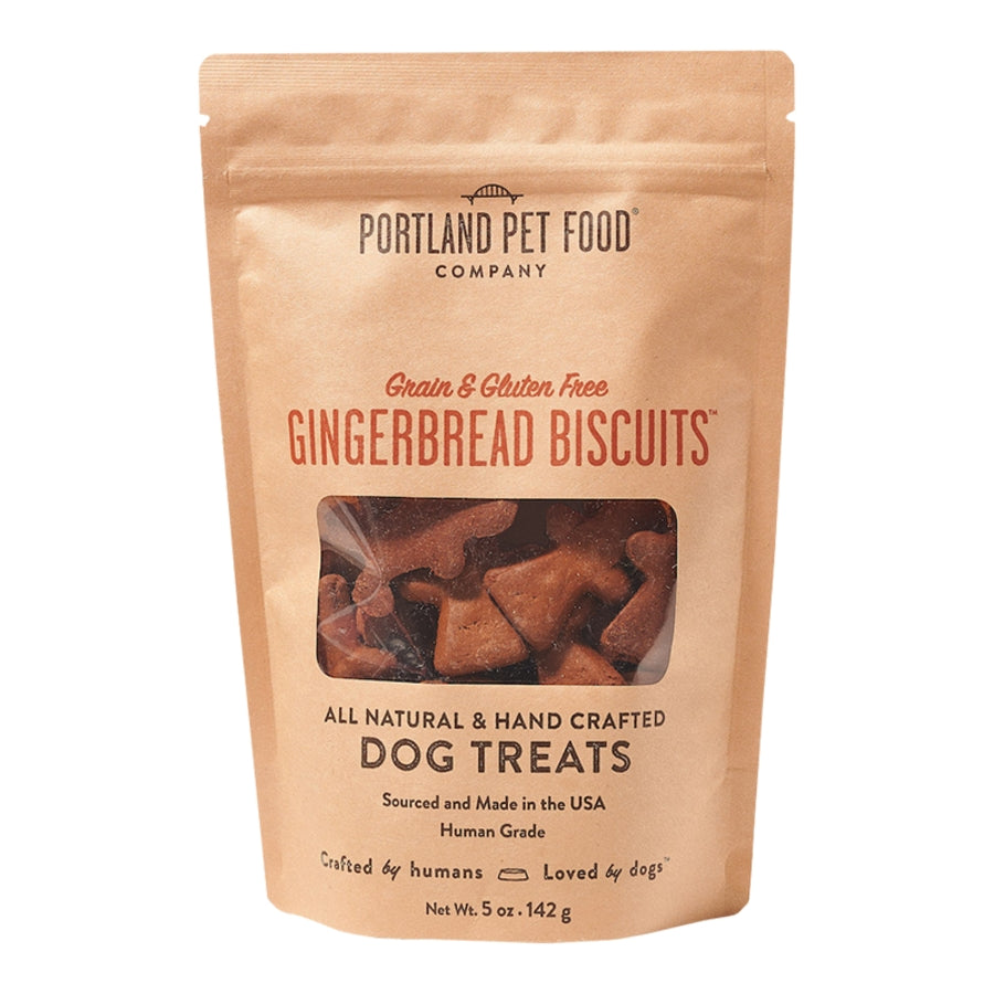 Portland Pet Food Grain-Free Gingerbread Dog Treat - 5oz