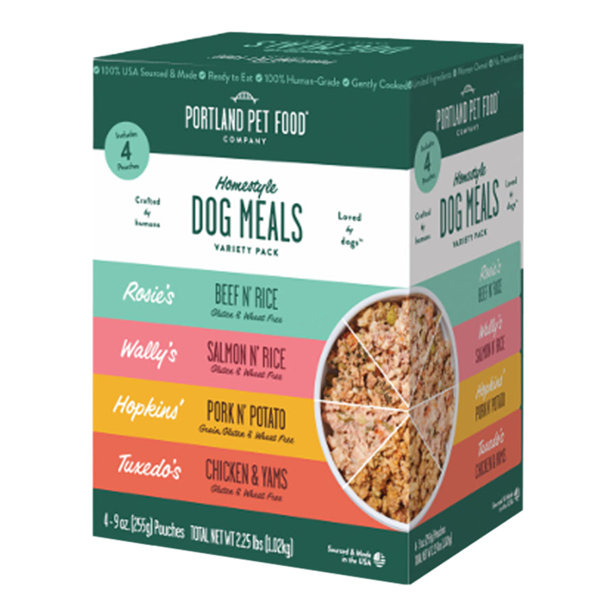 Portland Pet Food Variety Wet Dog Food Topper - 9oz Pouch