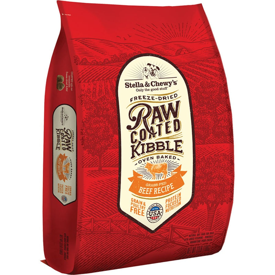 Stella & Chewy’s Raw Coated Kibble Grass-Fed Beef Dog Food