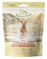 Badlands Ranch Superfood Bites 100% Wild Salmon Treats 4oz