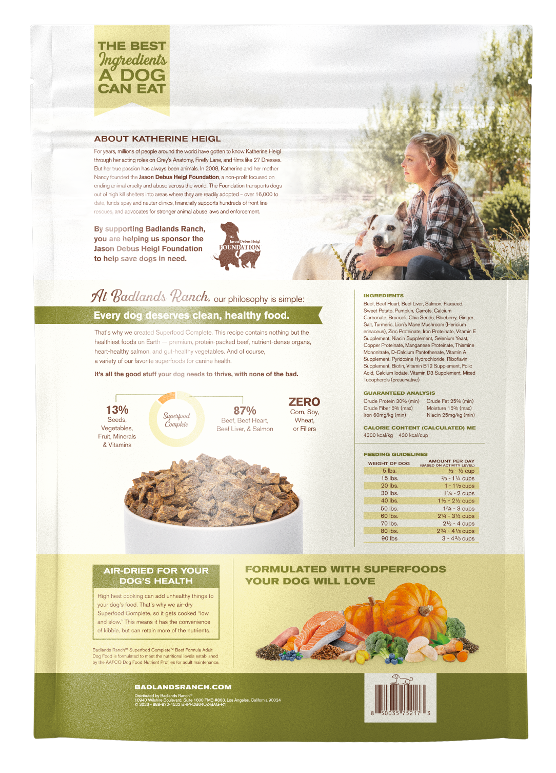 Badlands Ranch Superfood Complete Beef 64oz