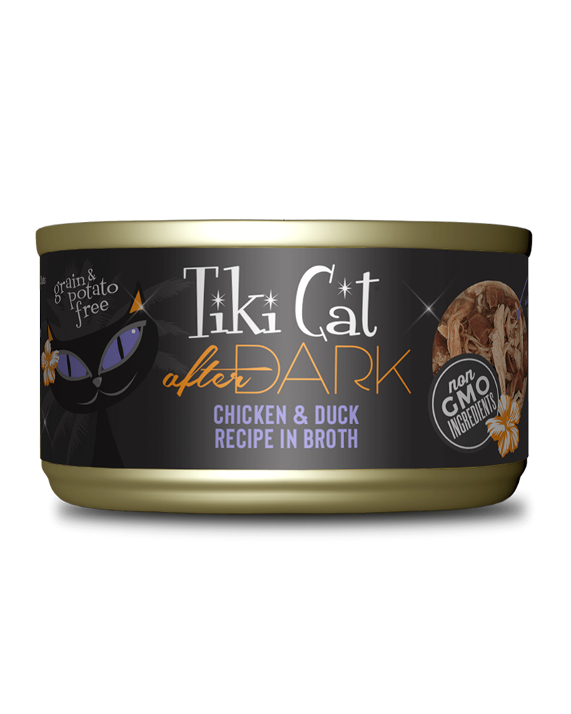 Tiki Cat After Dark Chicken & Duck Wet Food 2.8oz