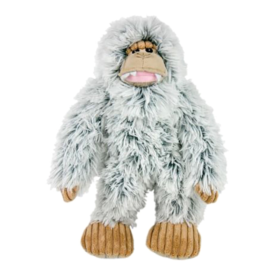 Tall Tails Plush Mini Yeti with Squeaker Dog Toy 8"
