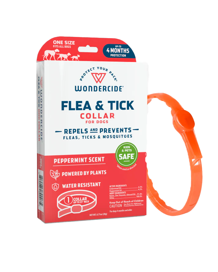 Wondercide Flea & Tick Collar for Dogs  with Natural Essential Oils