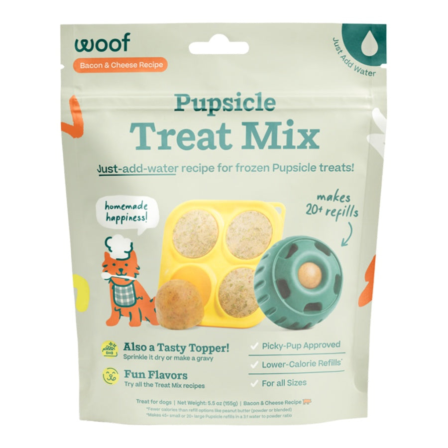 Woof Pupsicle Bacon & Cheese Mix 5.5oz