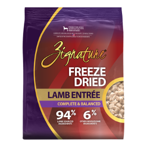 Zignature Freeze-Dried Lamb Entree Dog Food - 25oz