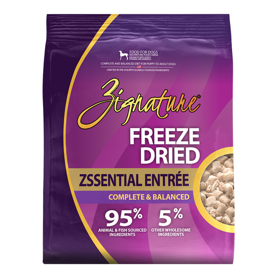 Zignature Freeze-Dried Zssential Entree Dog Food - 25oz