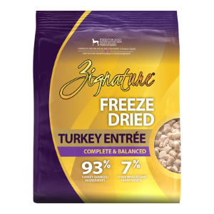 Zignature Freeze-Dried Turkey Entree Dog Food - 12.5oz