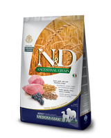 Farmina N&D Ancestral Grain Lamb & Blueberry Medium & Maxi Adult Dry Dog Food 5.5lb