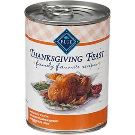 Blue Buffalo Blue Family Favorite Grain-Free Turkey Day Feast Wet Dog Food for Adult Dogs 12.5oz