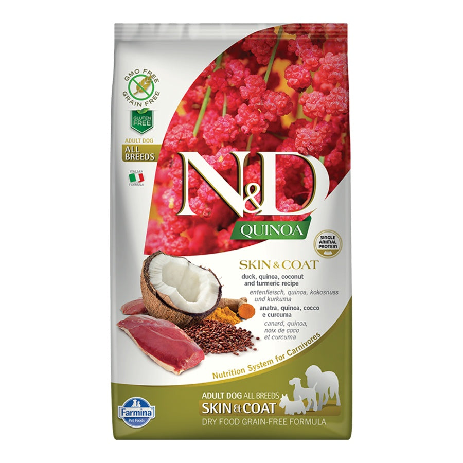 Farmina N&D Quinoa Skin & Coat Duck Adult Dry Dog Food
