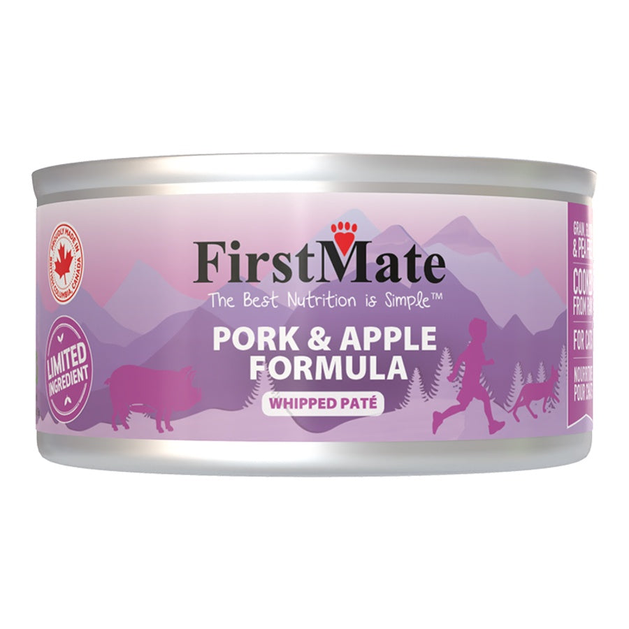 Firstmate Pork & Apple Grain Free Pate Wet Cat Food 5.5oz