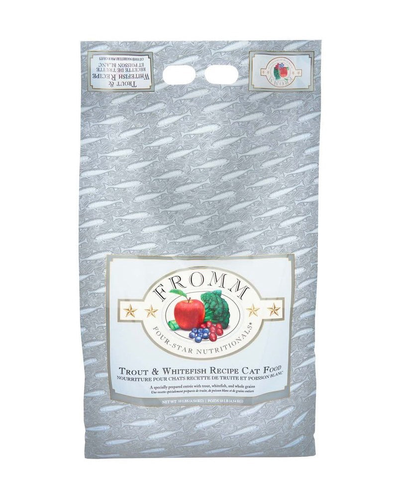 Fromm Four Star Trout & Whitefish Dry Cat Food 10lb