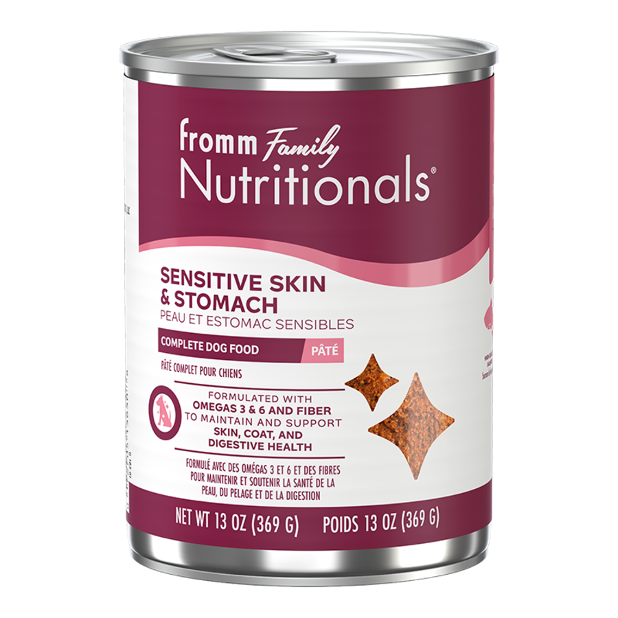 Fromm Nutritionals Sensitive Skin & Stomach Supplement for Dogs Salmon 13oz