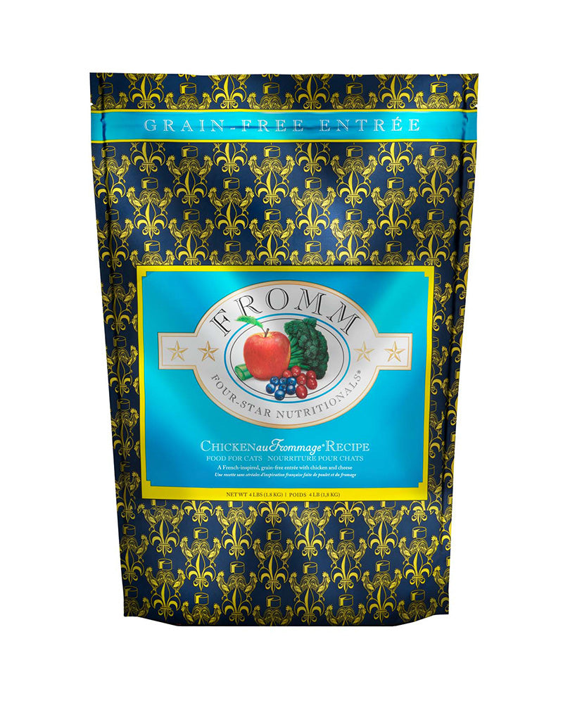Fromm Grain-Free Chicken au Frommage Dry Cat Food 4lb