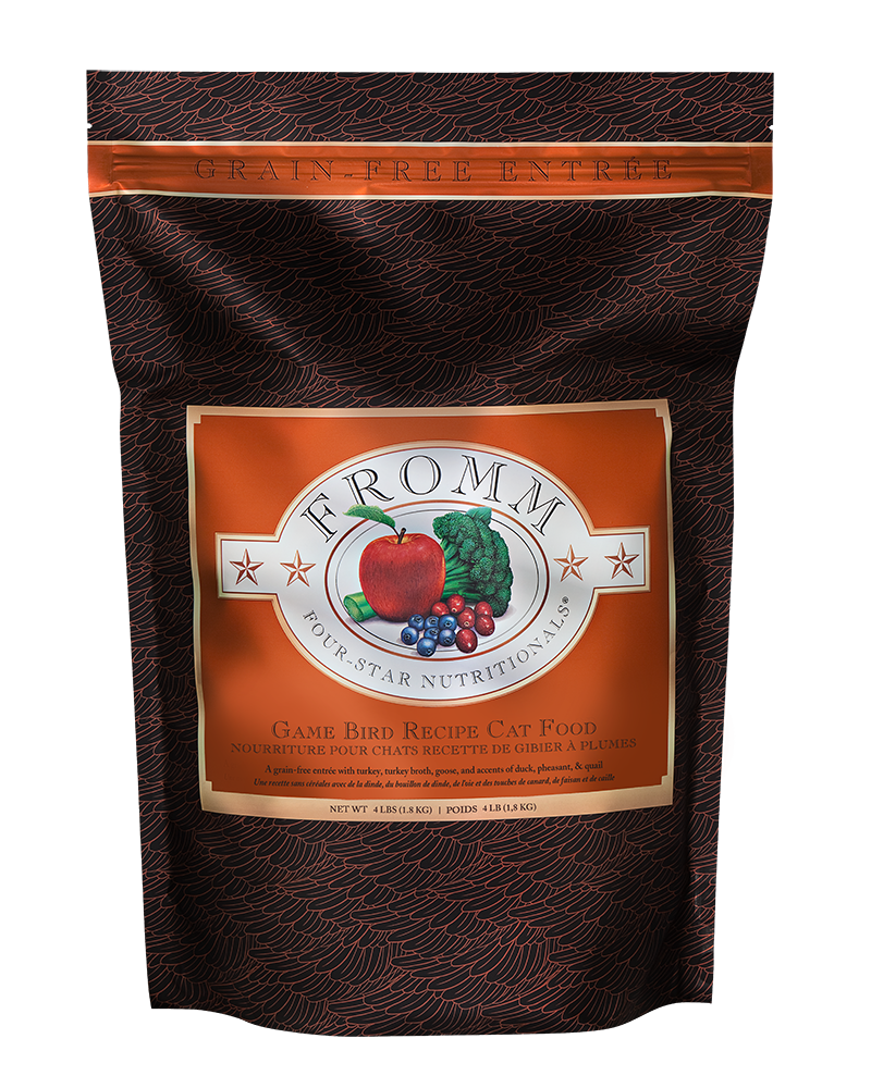 Fromm Grain-Free Game Bird Dry Cat Food 4lb