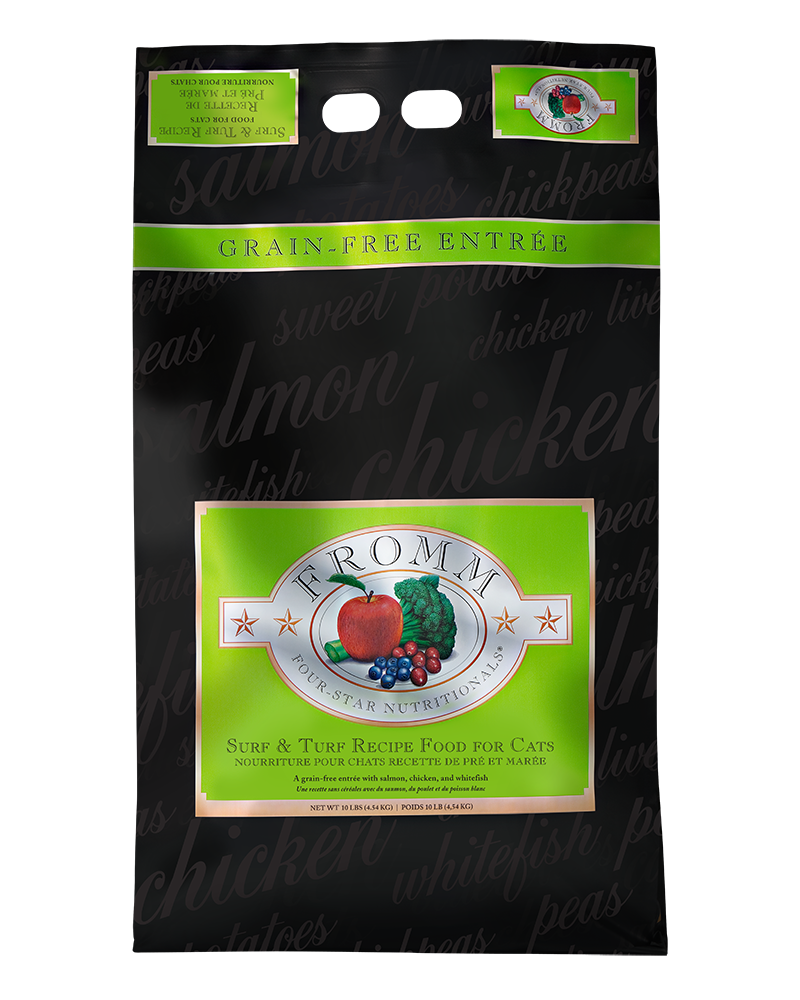 Fromm Grain-Free Surf & Turf Dry Cat Food 10lb