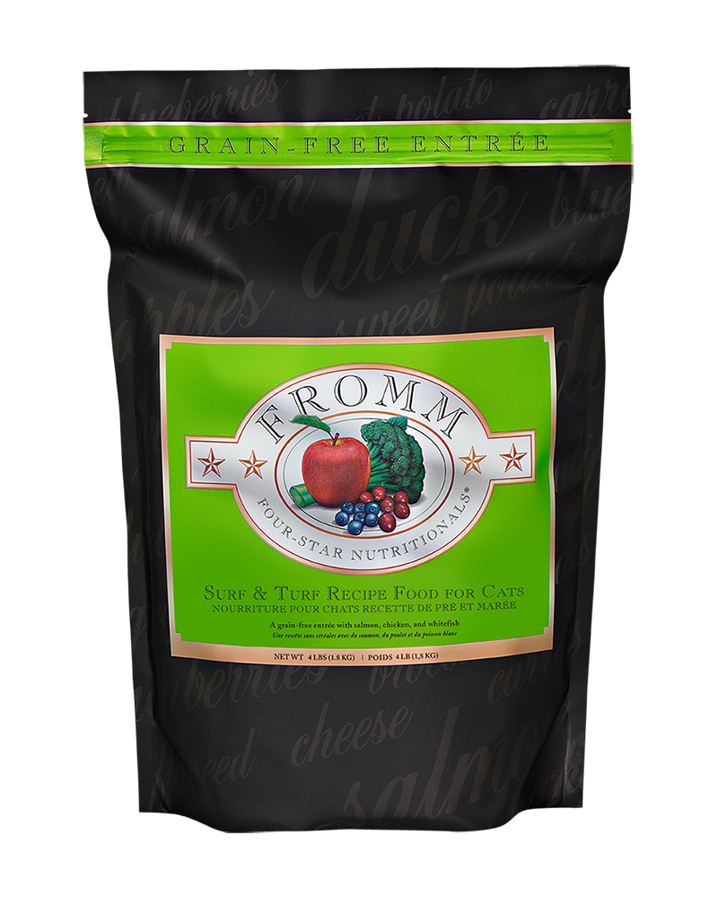 Fromm Grain-Free Surf & Turf Dry Cat Food 4lb