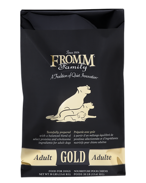 Image of a bag of Fromm adult gold dog food