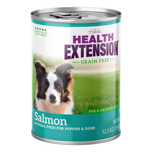 Health Extension Grain Free 95% Salmon Wet Dog Food 12.5oz