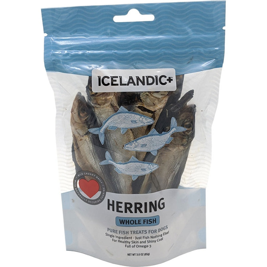 Icelandic+ Herring Whole Fish Dog Treats 9oz