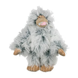 Tall Tails Plush Mini Yeti with Squeaker Dog Toy 8"