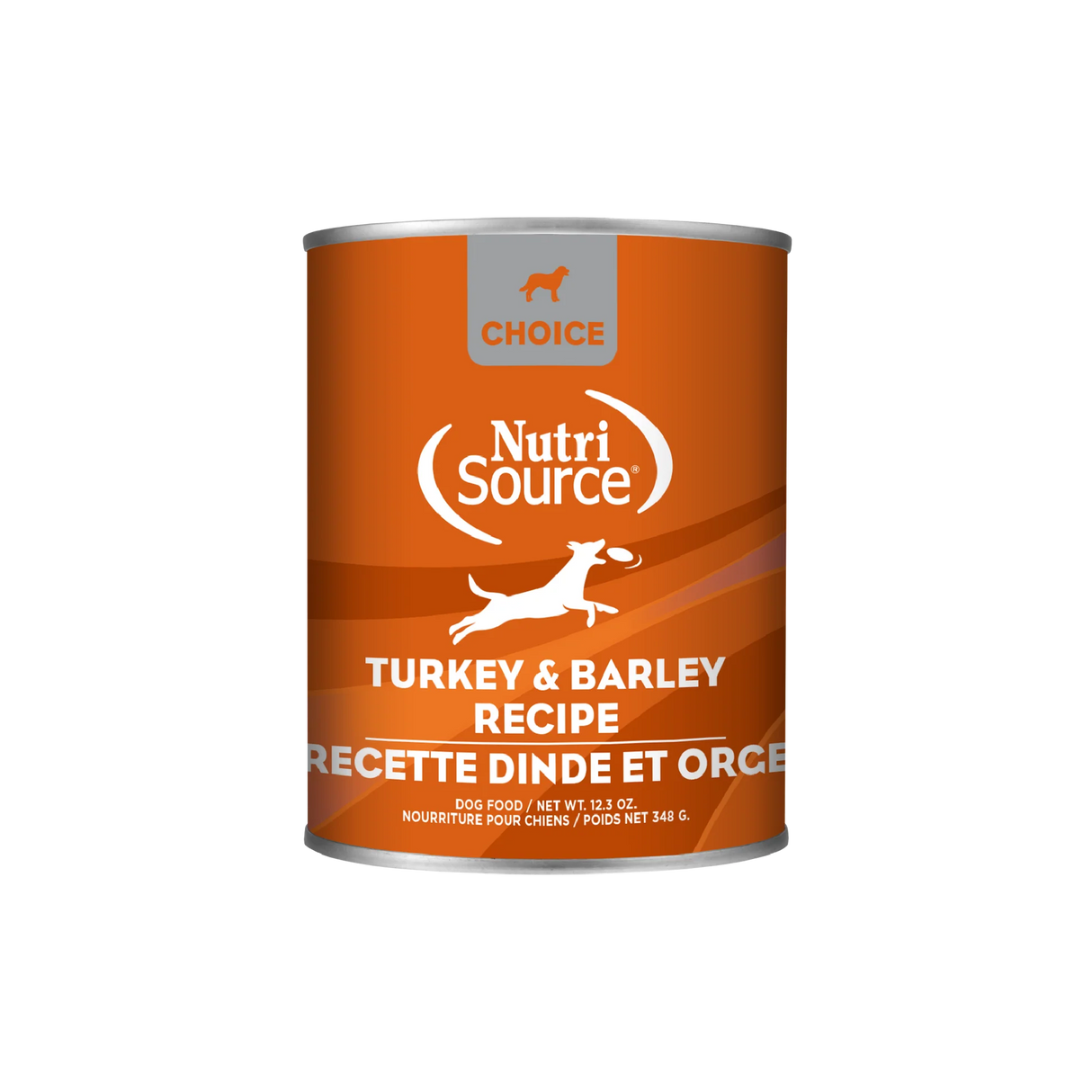 NutriSource ChoiceTurkey & Barley Wet Dog Food 12.3oz
