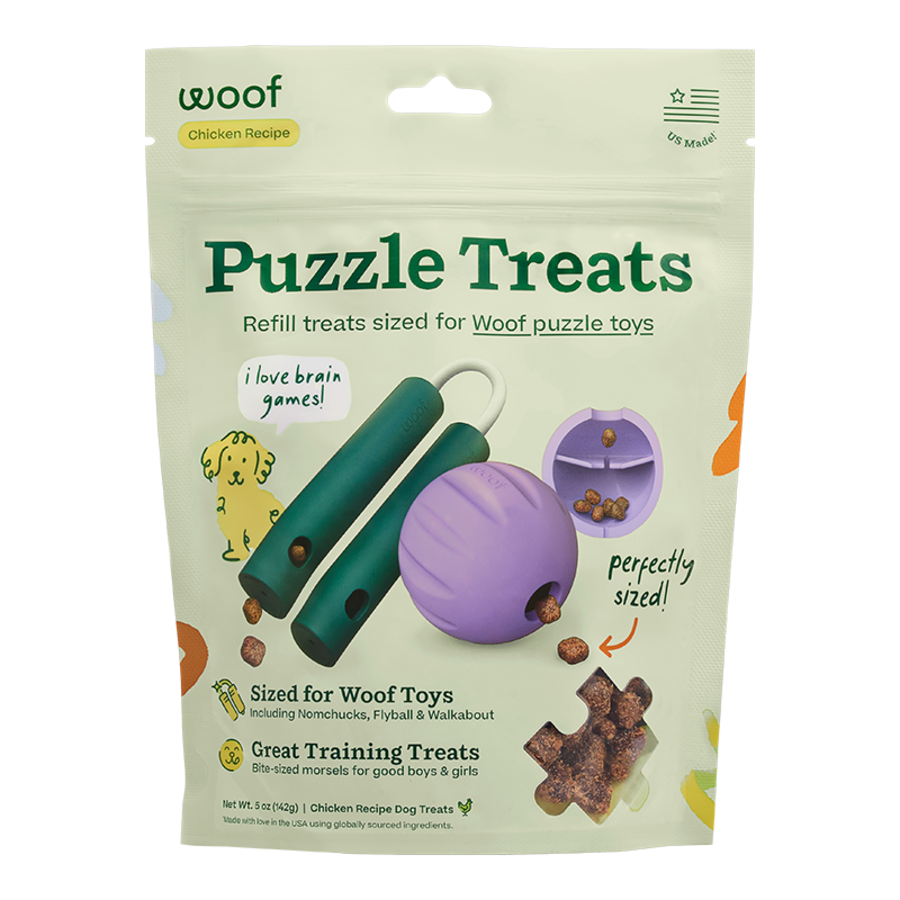Woof Forager Puzzle Treat - 5oz