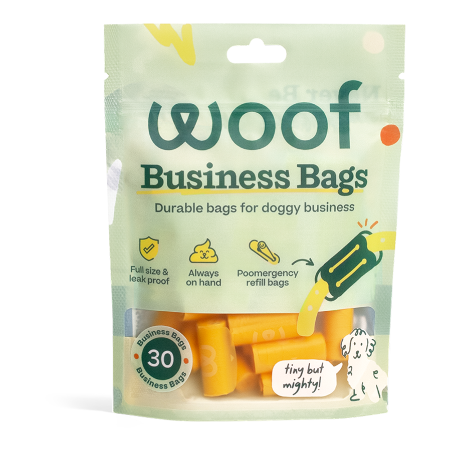 Woof Poomergency Refill Pickup Bags -30ct